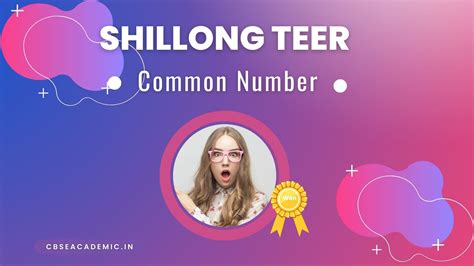 shillong morning common number